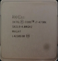 Processeur Intel Core i7 i7-4790K - Quad-core (4 Core) 4 GHz - Socket H3 LGA-1150