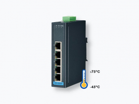 Switch ethernet industriel 5 ports 10/100Mbps Température étendue