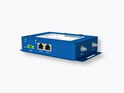 Routeur ethernet industriel avec  2 ports RJ45, 1x RS232, 1x RS485