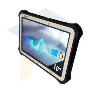 Tablette durcie 10" Windows 10 IoT avec 4Go RAM, 64Go SSD, 1 port série et 1 port LAN + WiFi