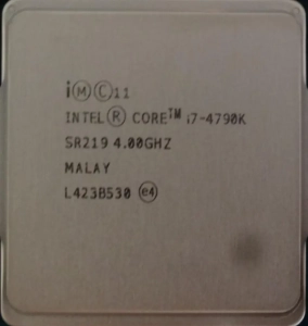 Processeur Intel Core i7 i7-4790K - Quad-core (4 Core) 4 GHz - Socket H3 LGA-1150