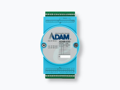 Module ADAM OPC-UA 18 Entrées digitales et 18 sorties digitales compatible Modbus/TCP