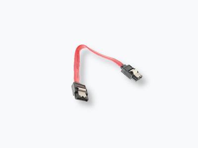 Câble SATA III rouge 60cm 6Gb/s avec verrou pack de 5