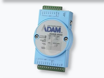 Module ADAM 2 boucles PID, compatible Modbus TCP