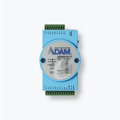 ADAM-6017 Module ADAM 8 entrées analogiques / 2 sorties digitales + Modbus