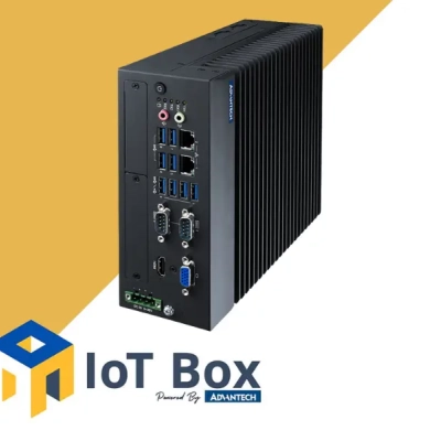 IOT-BOX-F325 PC Fanless puissant avec Intel i5 12500TE, 8GB DDR5, 500GB SSD, Windows 10 IoT LTSC