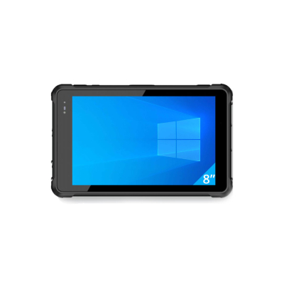TPC-GS0881 Tablette durcie 8" Windows 10 étanche IP67, WiFi, BT, GPS et 4G inclus 4Go / 64Go