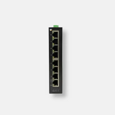 IOT-BOX-SWP8G Switch ethernet 8 ports PoE+ 10/100/1000Mbps non administrable industriel (-40°C ~ 75°C)