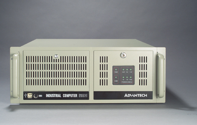 IPC-610BP-00XHE Chassis rackable 4U pour bus passif pour PC industriel vendu sans alimentation, accès façade avant sécurisé