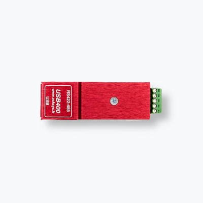 USB400 Passerelle série RS422/RS485 sur bus USB auto-alimenté