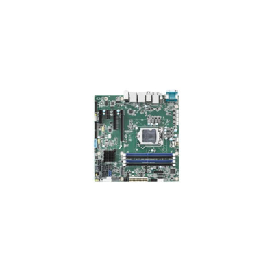 AIMB-586QG2-00A1E Carte mère micro ATX compatible Intel Core 8 et 9ème gen, LGA1151, 6 USB, 2 x DP, 1 x HDMI, 1 x LAN, 6 x COm, 2 x PCIe