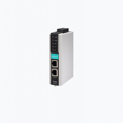 MB3170 Passerelle MGate Moxa série vers ethernet, 1 port RS-232/422/485 et 2 ports Modbus/TCP 10/100Mbps