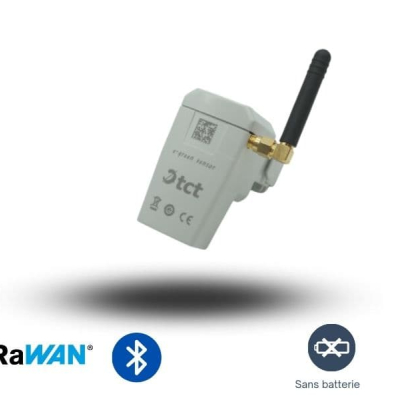 E-GREEN-SENSOR Capteur de courant LoRaWAN et BLE, 100% autonome avec sonde de température