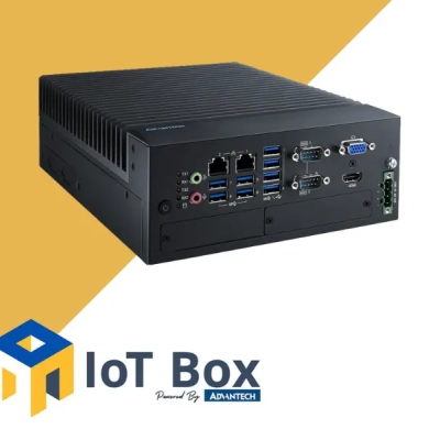 IOT-BOX-F325 PC Fanless puissant avec Intel i5 12500TE, 8GB DDR5, 500GB SSD, Windows 10 IoT LTSC