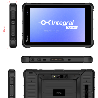 IOTBOX-TAB-8-AND Tablette durcie 8" avec Android et IP67