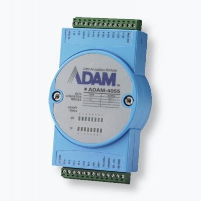 ADAM-4055 Module 8 Entrées et 8 Sorties Digitales isolées, compatible Modbus