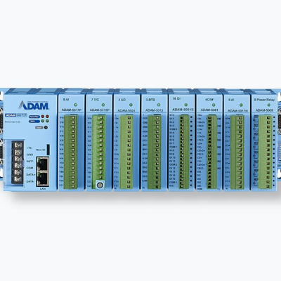 ADAM-5000/TCP Boitier de base pour 8 modules ADAM-5000, communication sur Ethernet