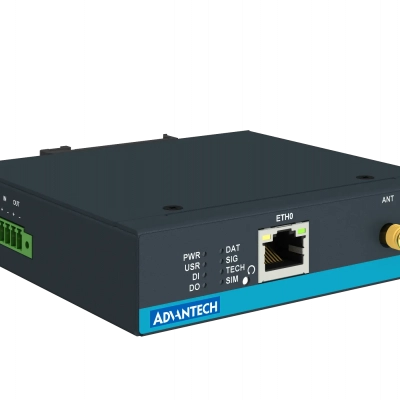 ICR-2031 Routeur 4G industriel compact avec 1 x LAN et 1 x SIM 1 x E/S digitale