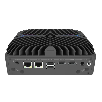 IOT-BOX-I7128250WBT PC fanless durci bureautique puissant équipé d'un processeur Intel Core i7 12eme gen