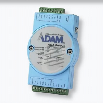 ADAM-6022 Module ADAM 2 boucles PID, compatible Modbus TCP
