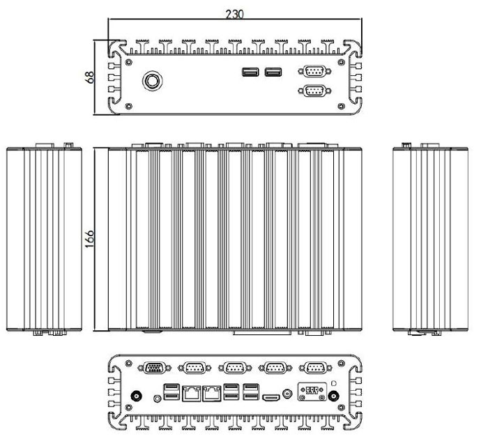 Schema technique IoTbox I5