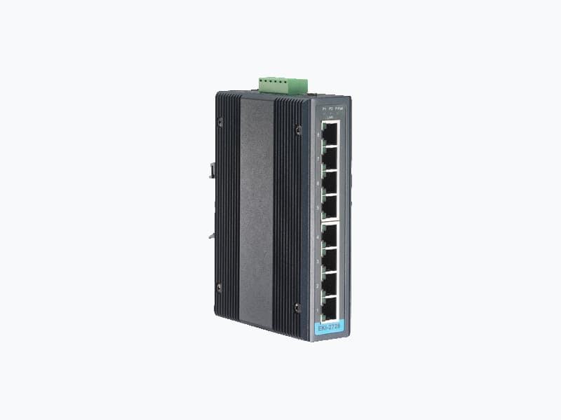 Switch industriel 8 ports marque Advantech gamme EKI