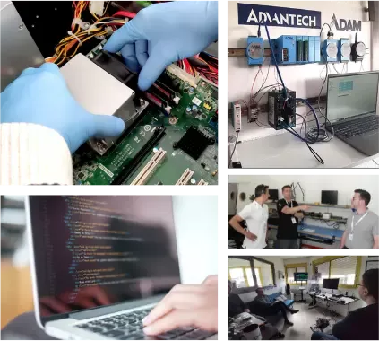 Assemblage de PC industriel sur-mesure