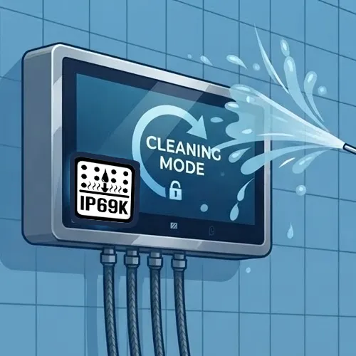 Étanchéité du panel PC au lavage