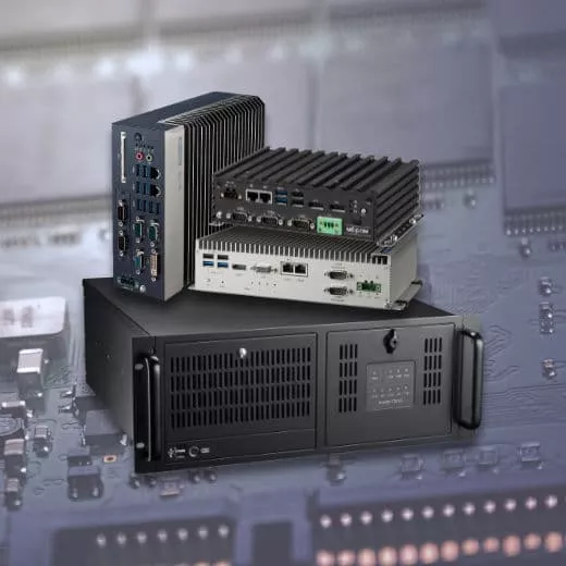 Plusieurs PC durcis en photo